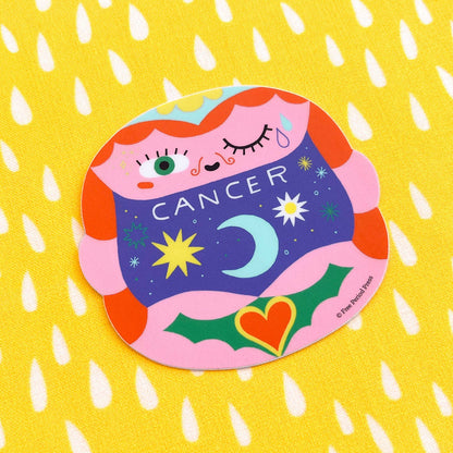 Dreamy Crab Cancer Sticker