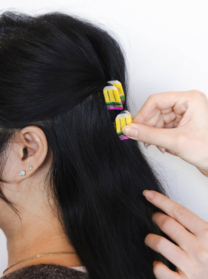 Pencil Mini Claw Clip