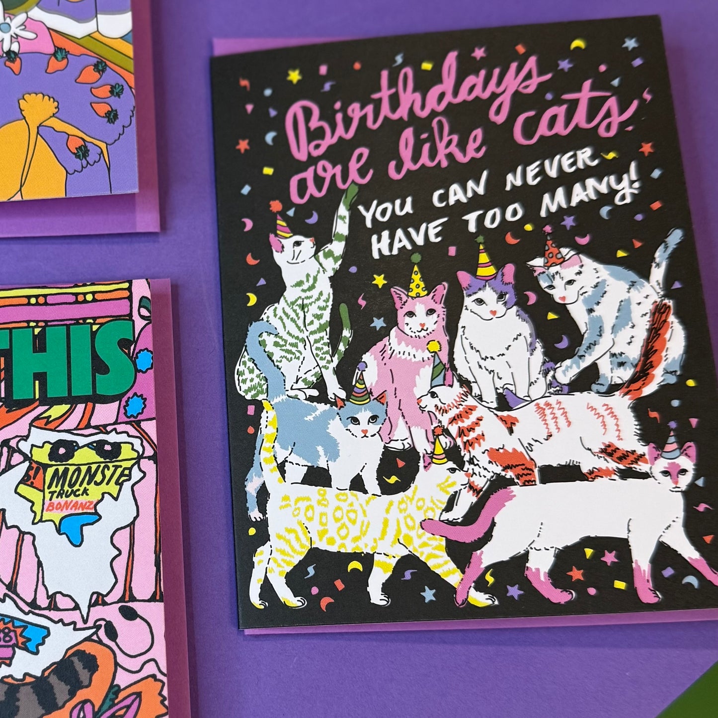Birthday Cats Card