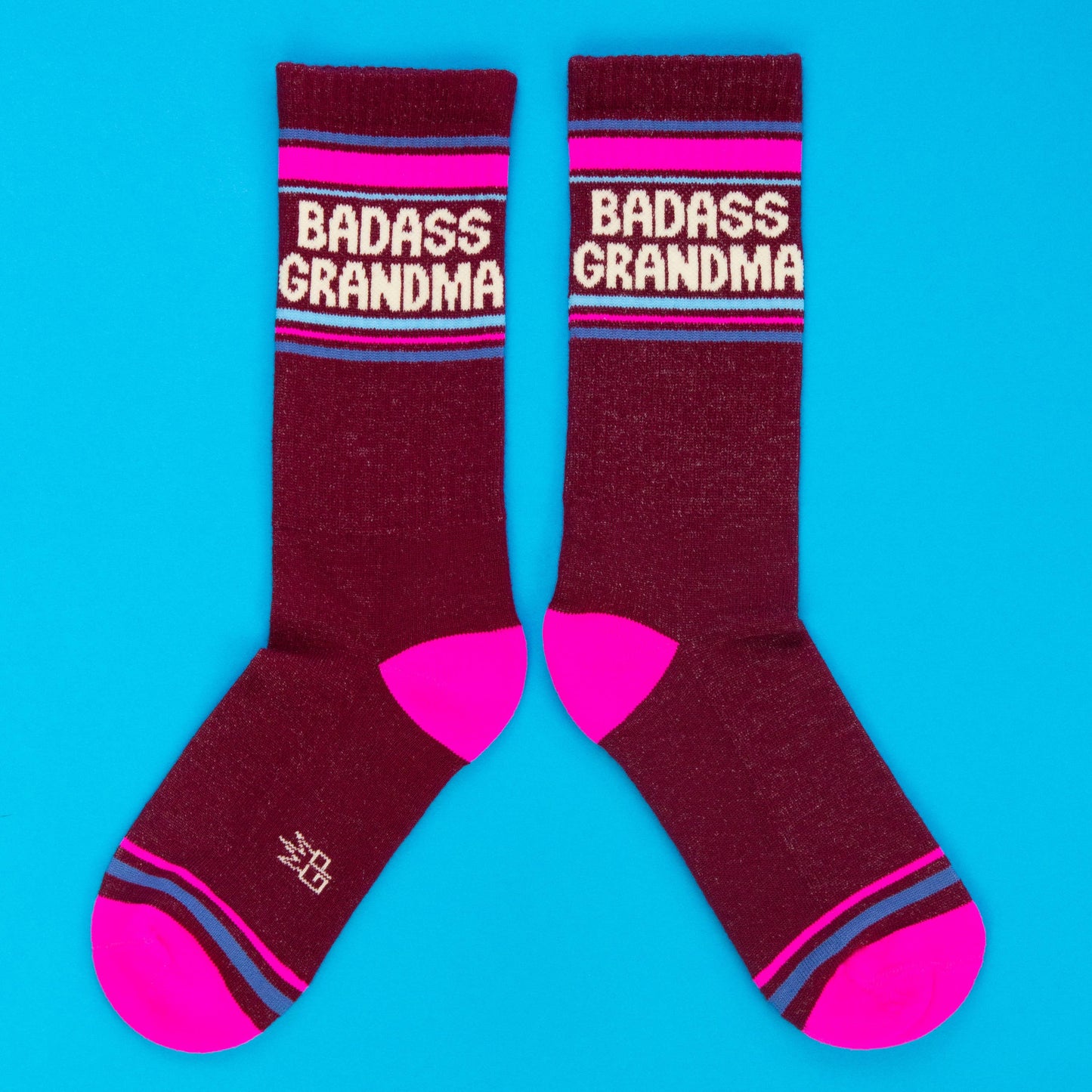 Badass Grandma Retro Crew Socks