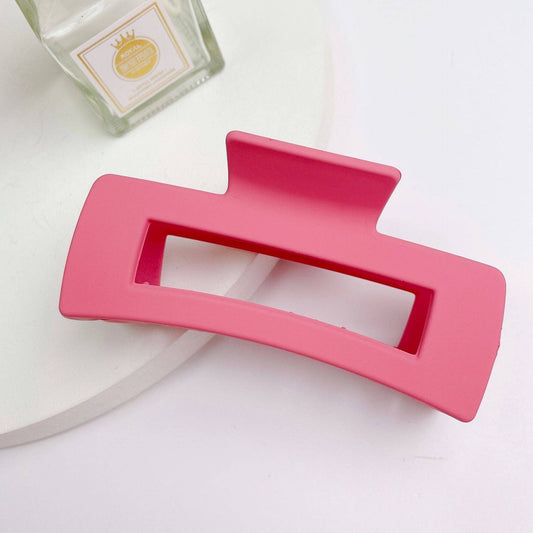 Rectangle Claw Clip (Pink)