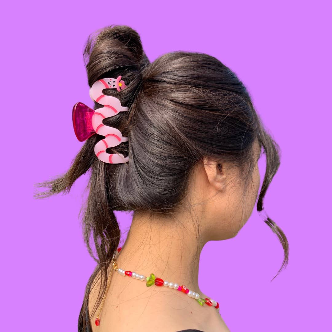 Cowboy Worm Hair Claw (Large)