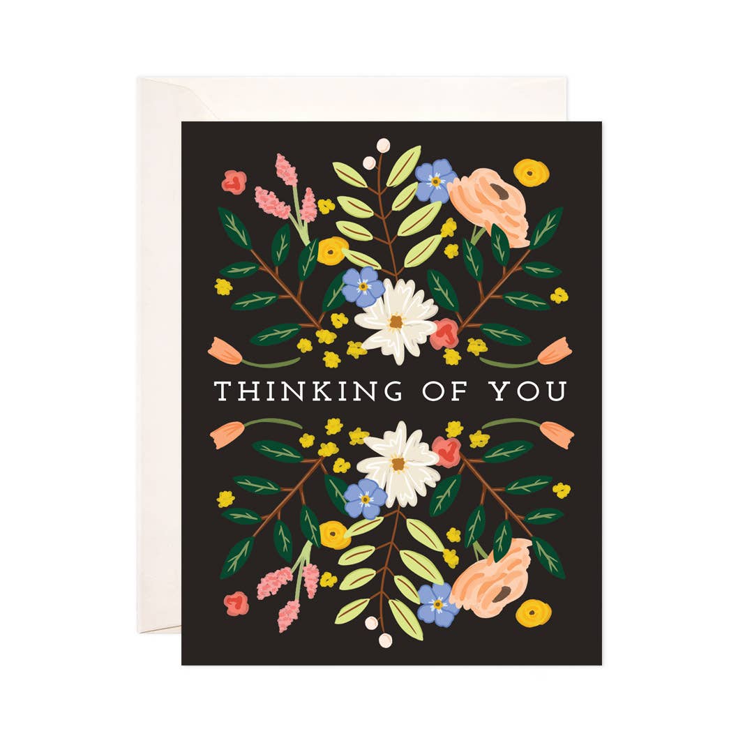 Thinking of You Floral Card