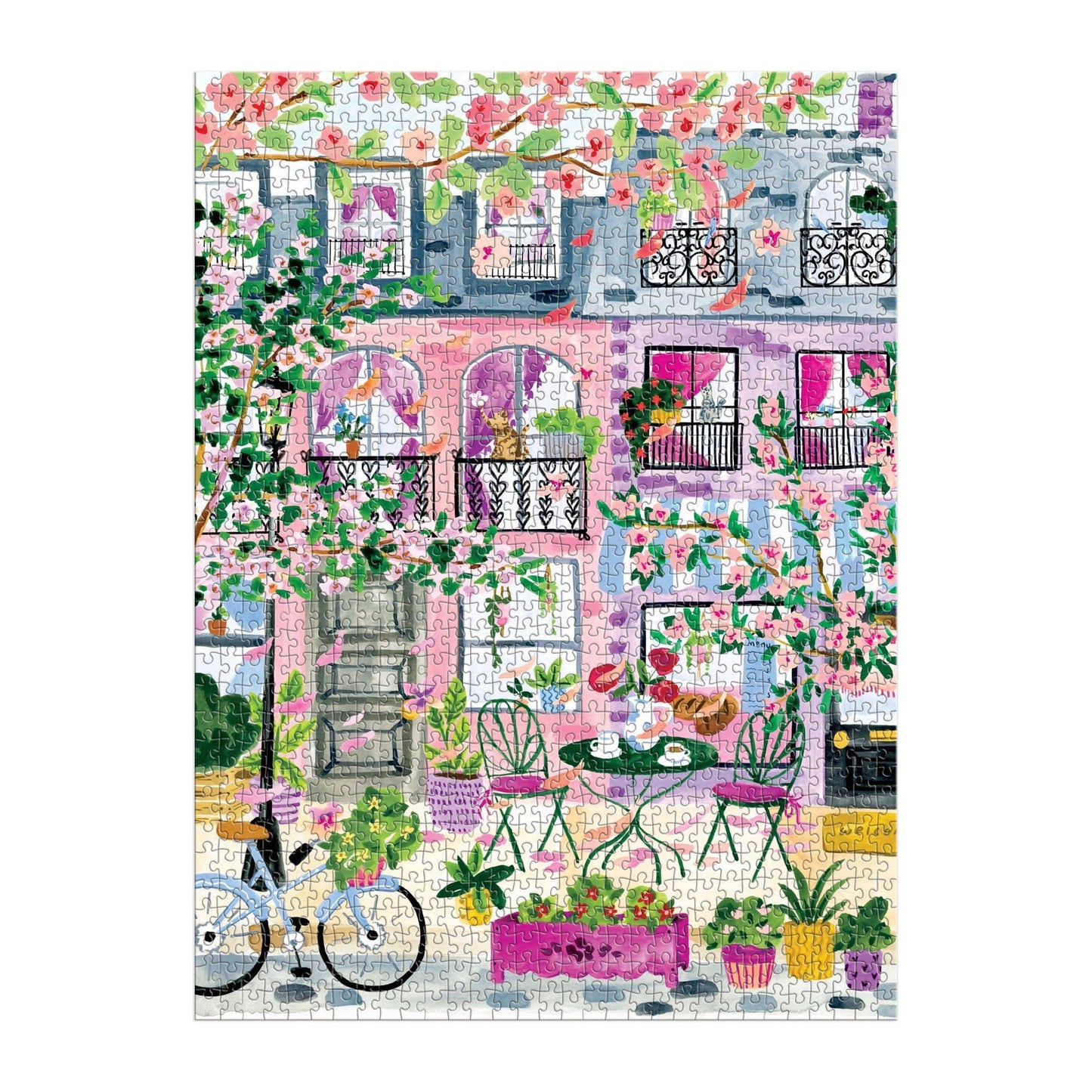 Cherry Lane Blossoms 1000 Piece Puzzle