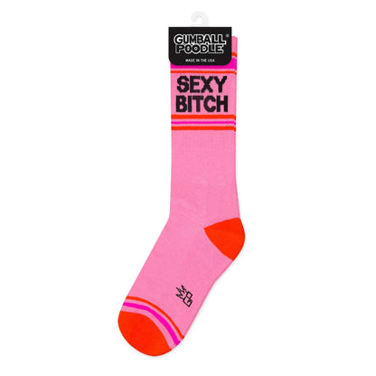 Sexy Bitch Retro Crew Socks