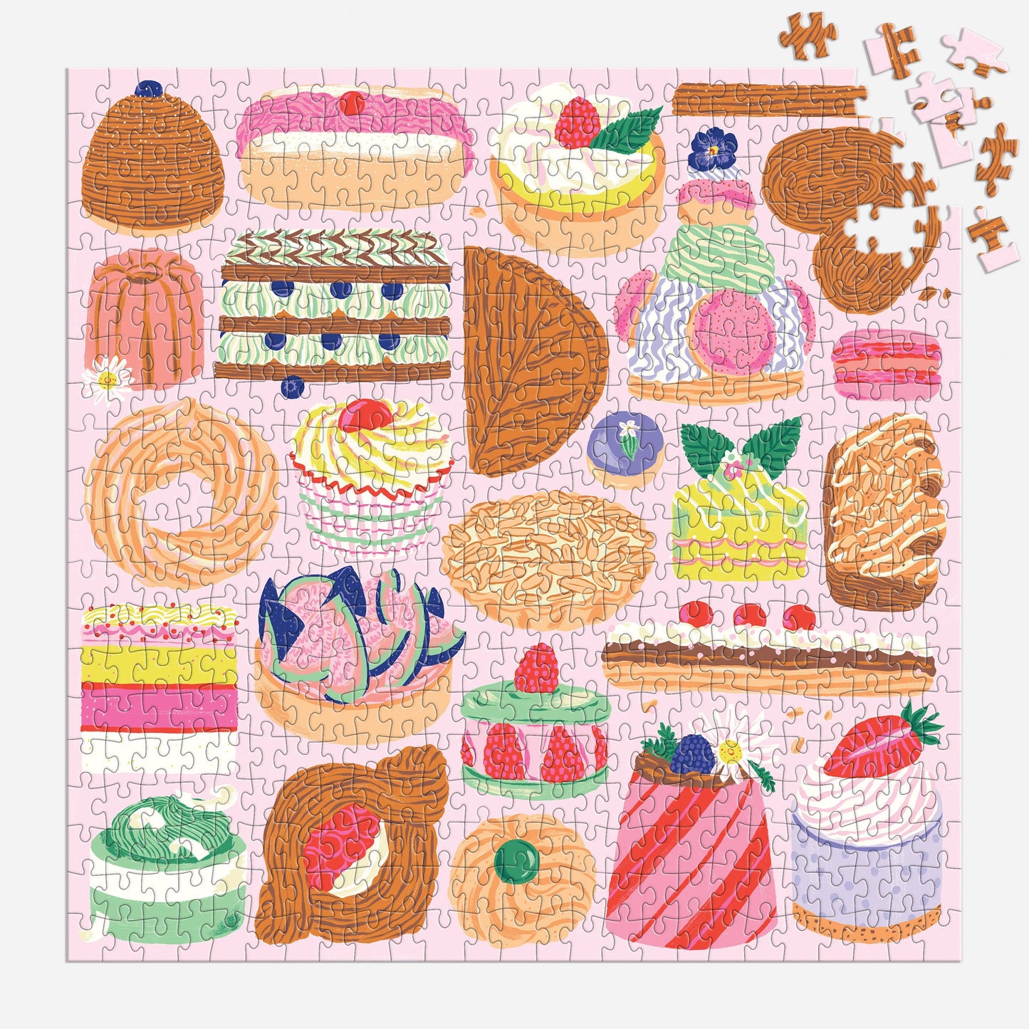 Sweet Confections 500 Piece Puzzle