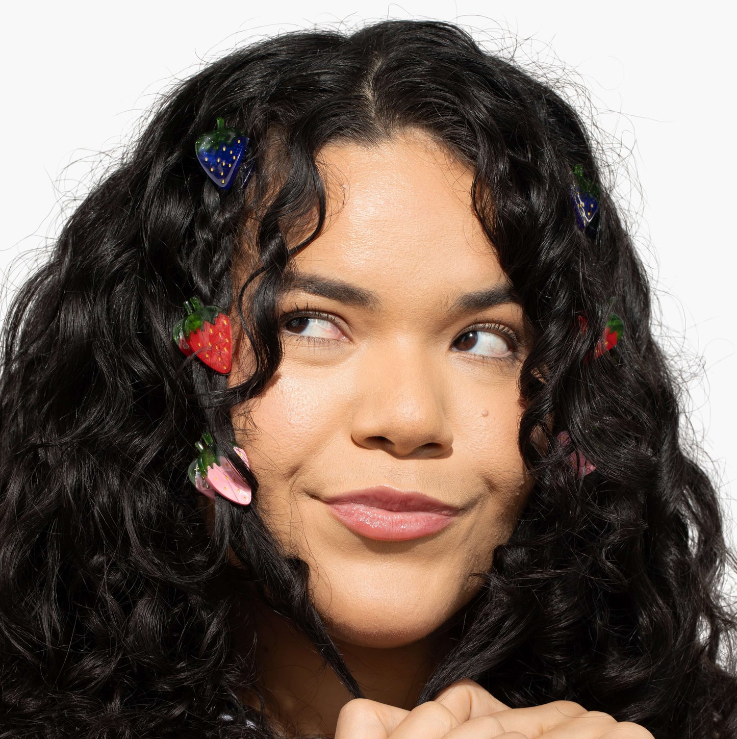 Strawberry Patch Mini Claw Clip Set