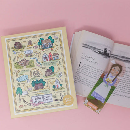 Little House on the Prairie Map 500 Piece Puzzle