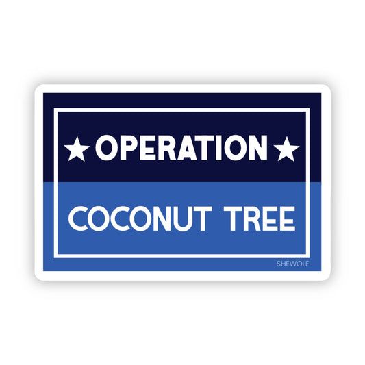 Operation Coconut Tree Sticker