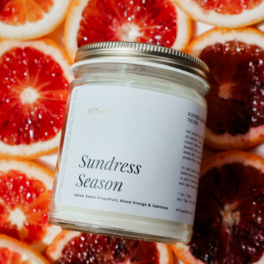 Sundress Season Candle (grapefruit • blood orange • oakmoss)