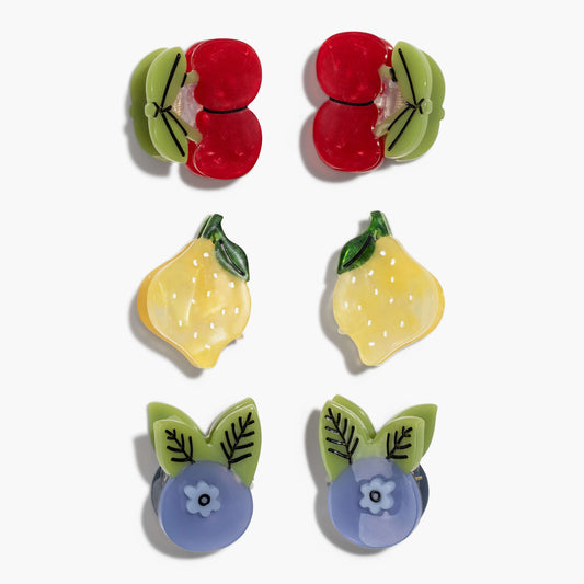 Farmstand Favorites Mini Claw Clip Set