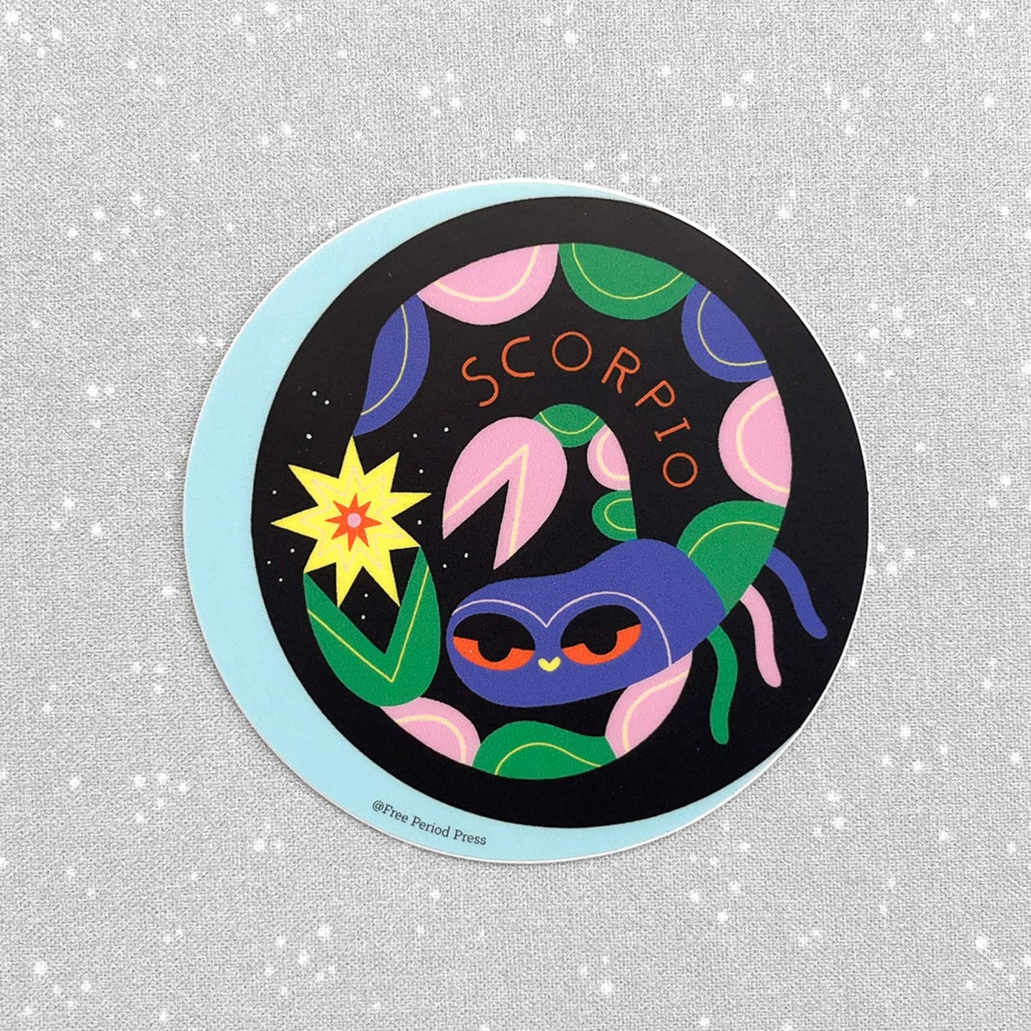 Deep & Mysterious Scorpio Sticker