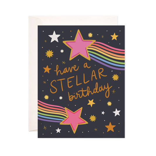 Stellar Birthday Card