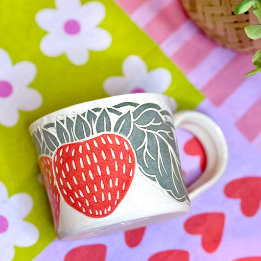 Strawberry Mini Mug (Berry)