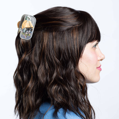 Tinned Fish Hair Claw Clip (Medium)