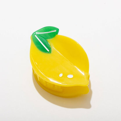 Lemon Hair Claw Clip