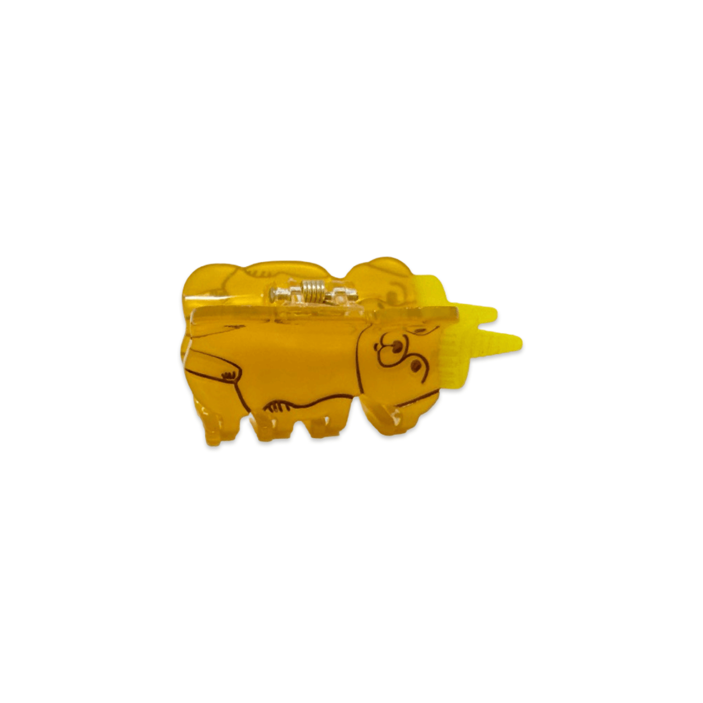 Mini Honey Bear Claw Clip
