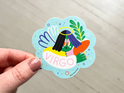 Calm & Organized Virgo Sticker