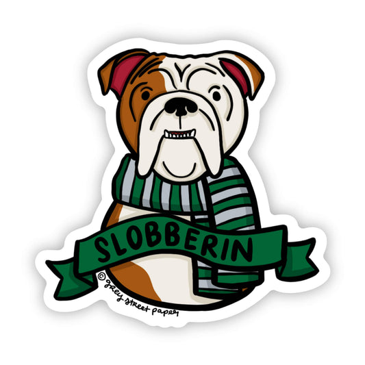 Slobberin Bulldog Sticker