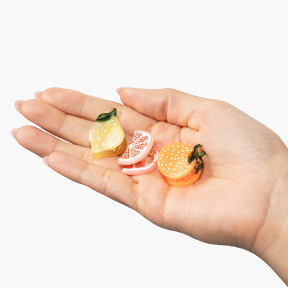 Sunshine Citrus Mini Claw Clip Set