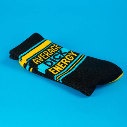 Average Dick Energy Retro Crew Socks