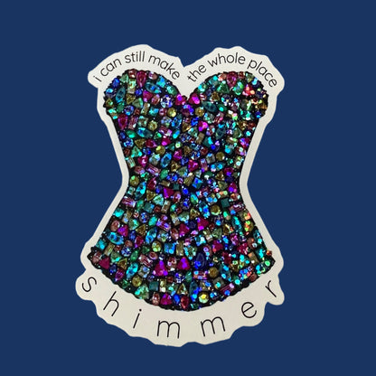 Taylor Swift Bejeweled Bodysuit Sticker