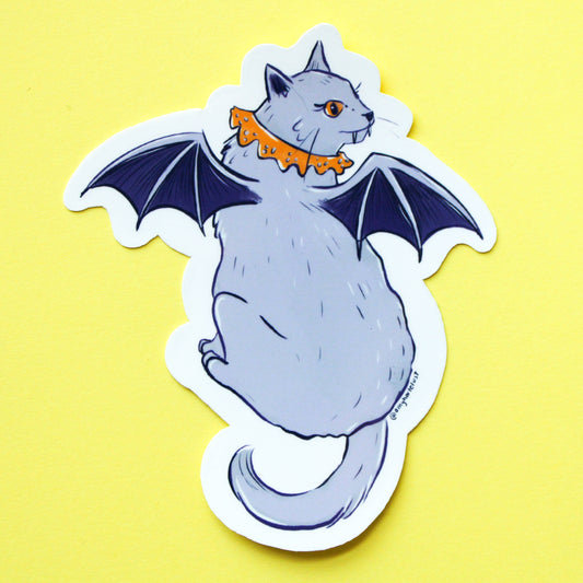 Cat Bat Sticker