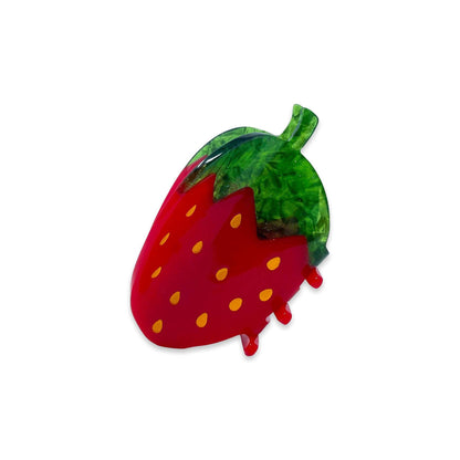 Red Strawberry Hair Claw (Large)