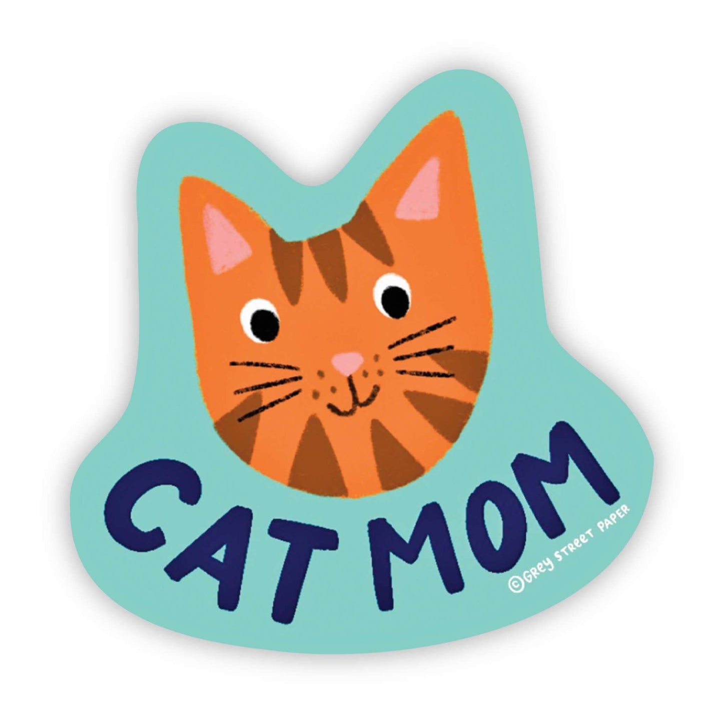 Cat Mom Sticker