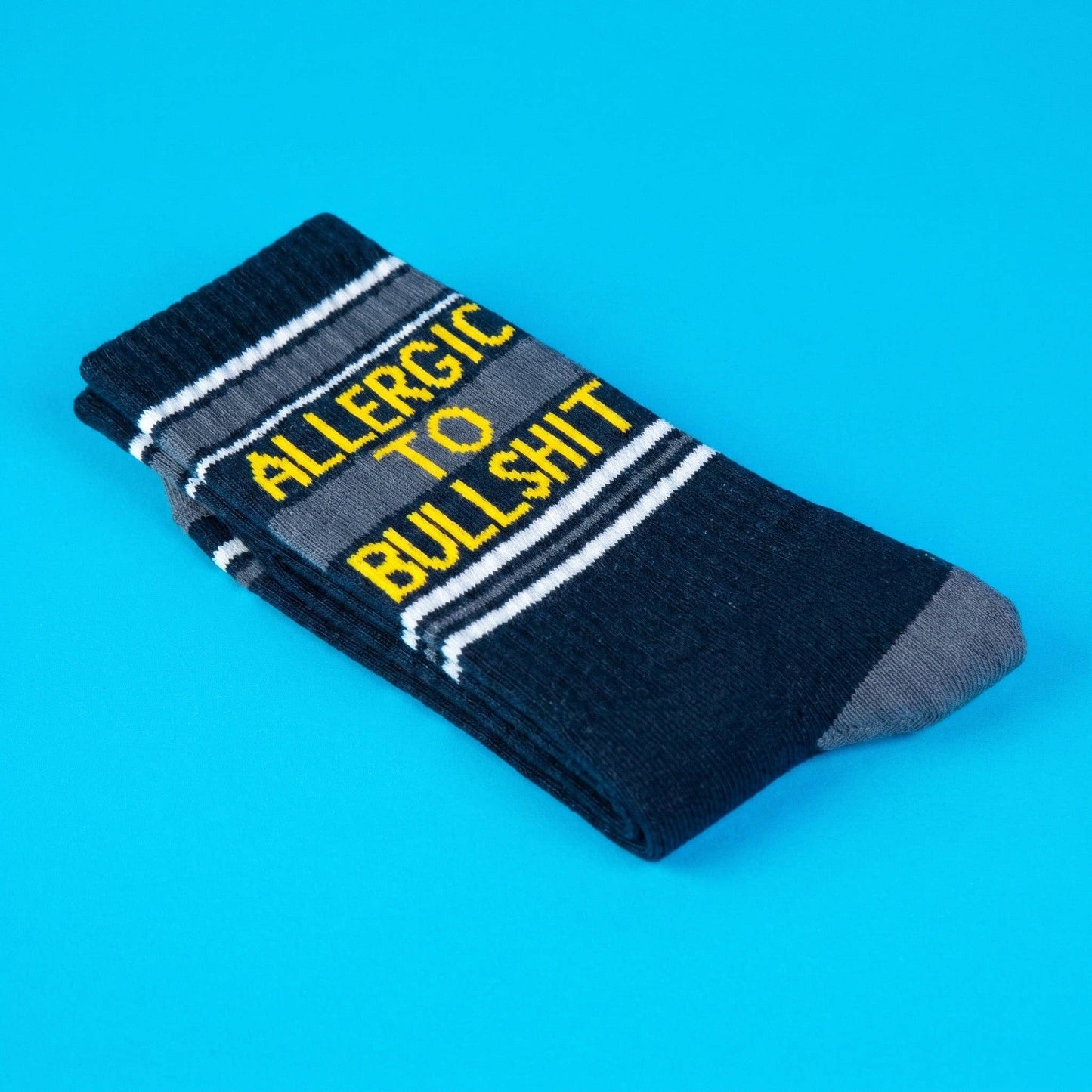 Allergic To Bullshit Retro Crew Socks