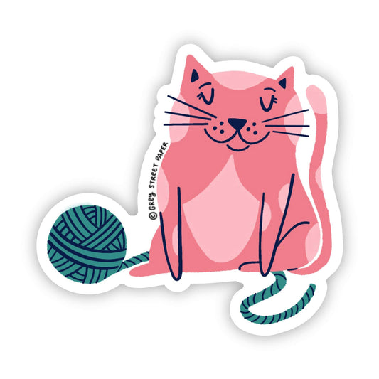 Yarn Cat Sticker