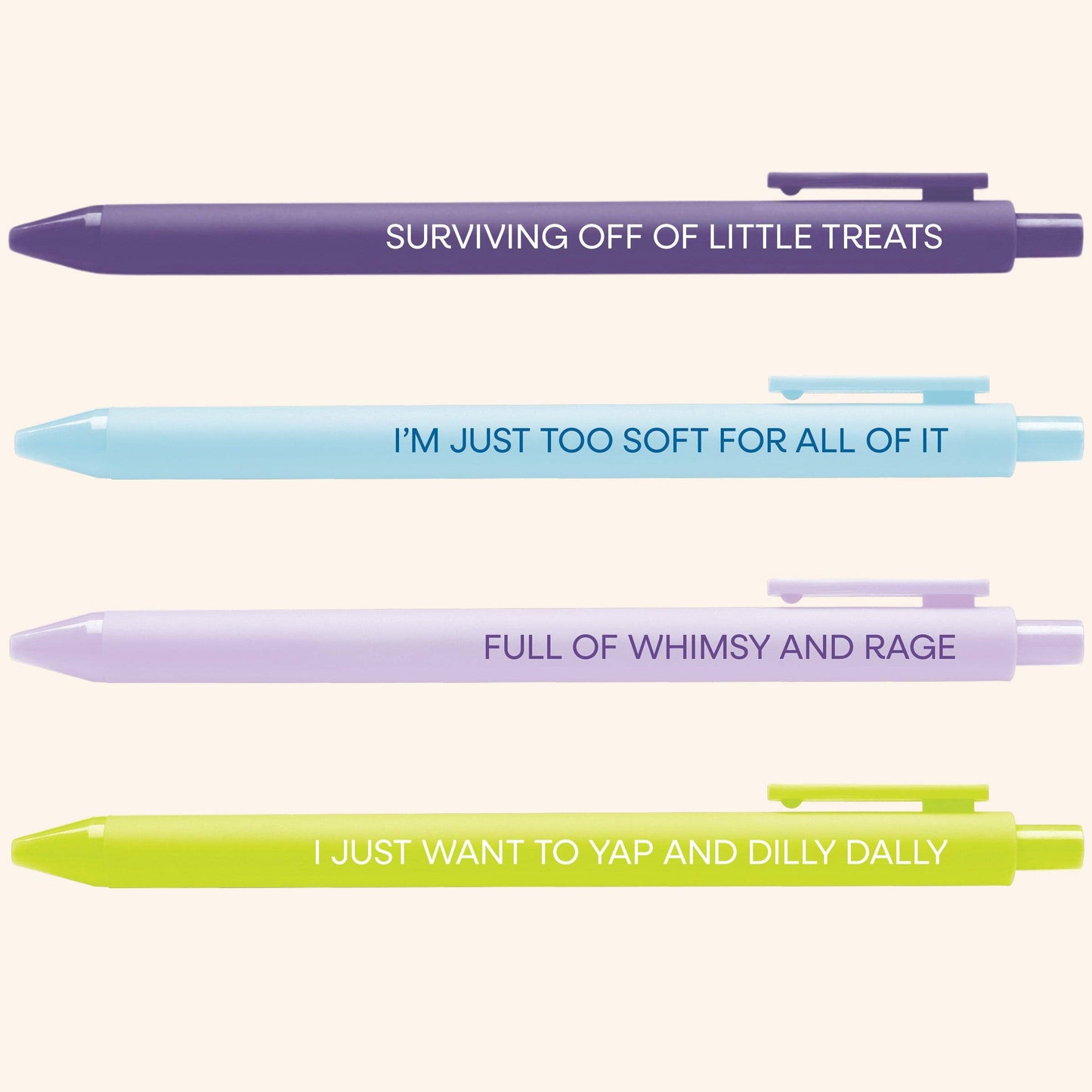 Whimsy & Rage Pen Set