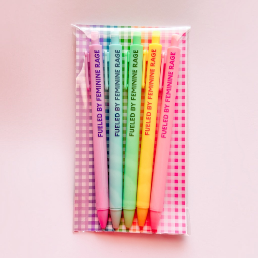Fueled By Feminine Rage Pen Pack