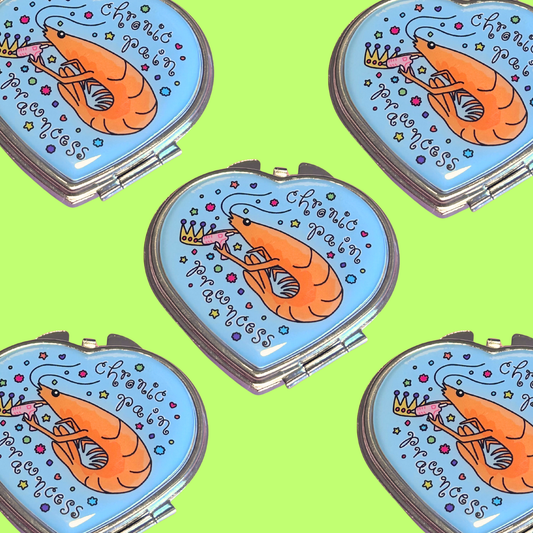 Chronic Pain Prawncess Pill Case