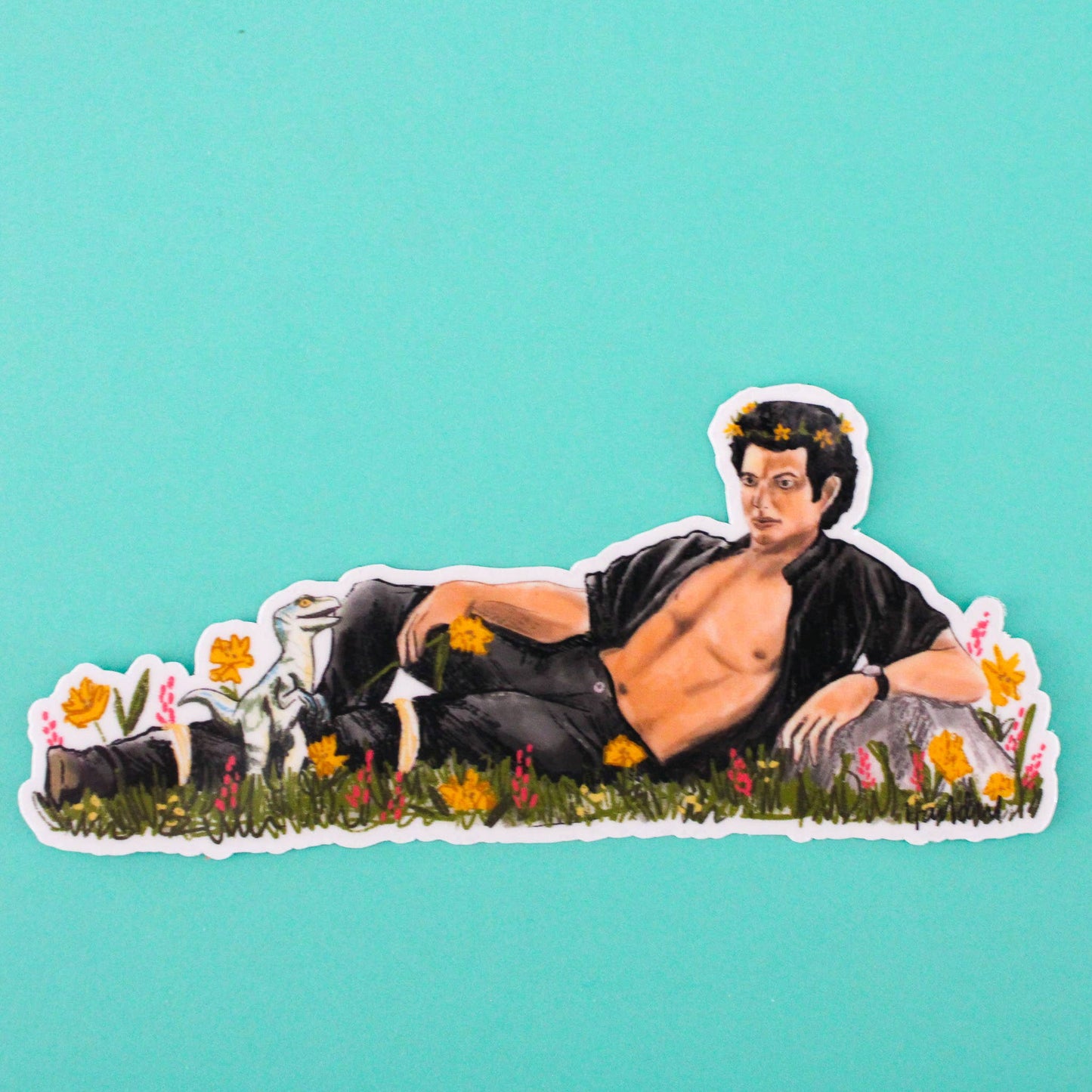 Jeff GoldBLOOM Jurassic Park Sticker