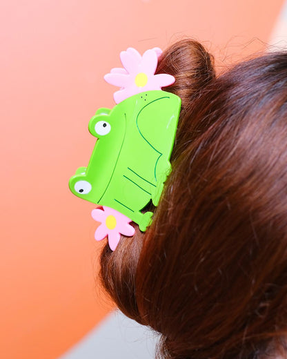 Princess Frog Claw Clip
