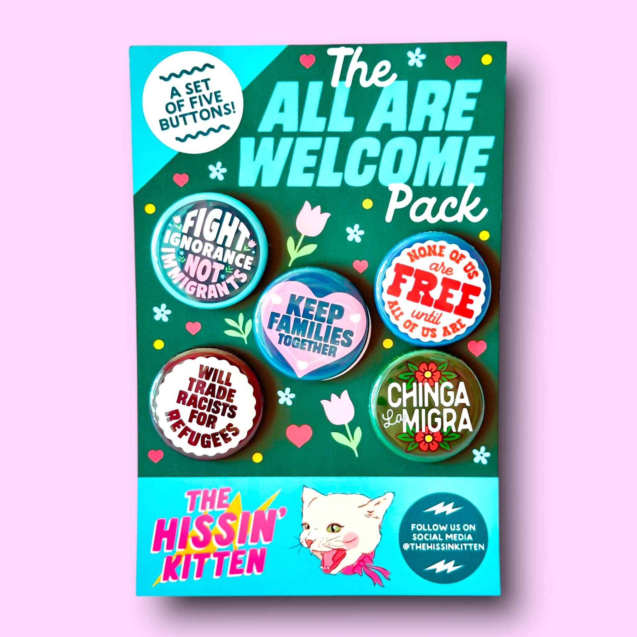 Welcome Button Down The All Are Welcome Button Pack – Maple Layne Market