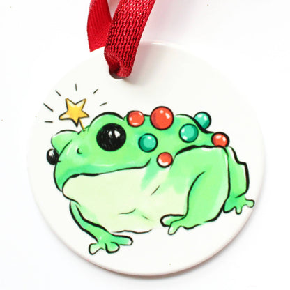 Bauble Frog Ornament