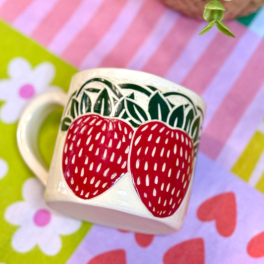 Strawberry Mini Mug (Red)