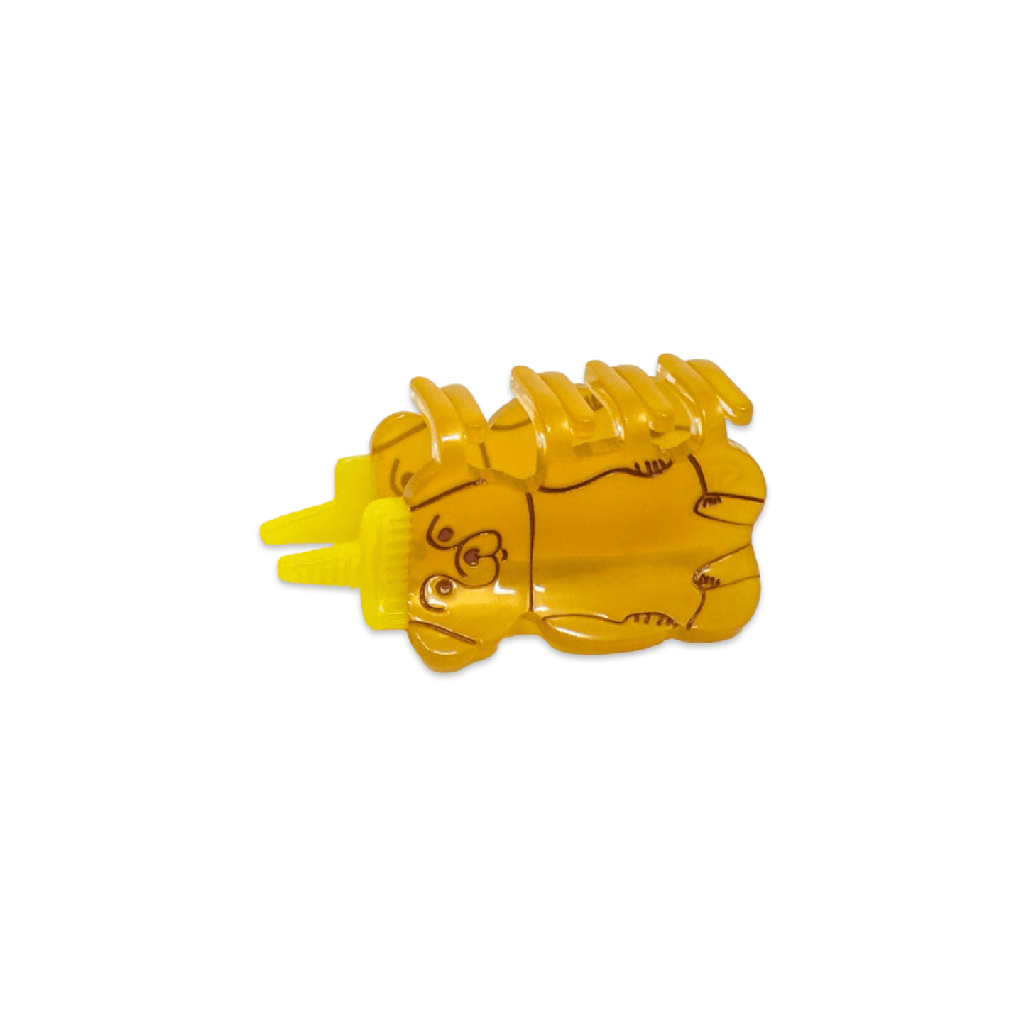 Mini Honey Bear Claw Clip