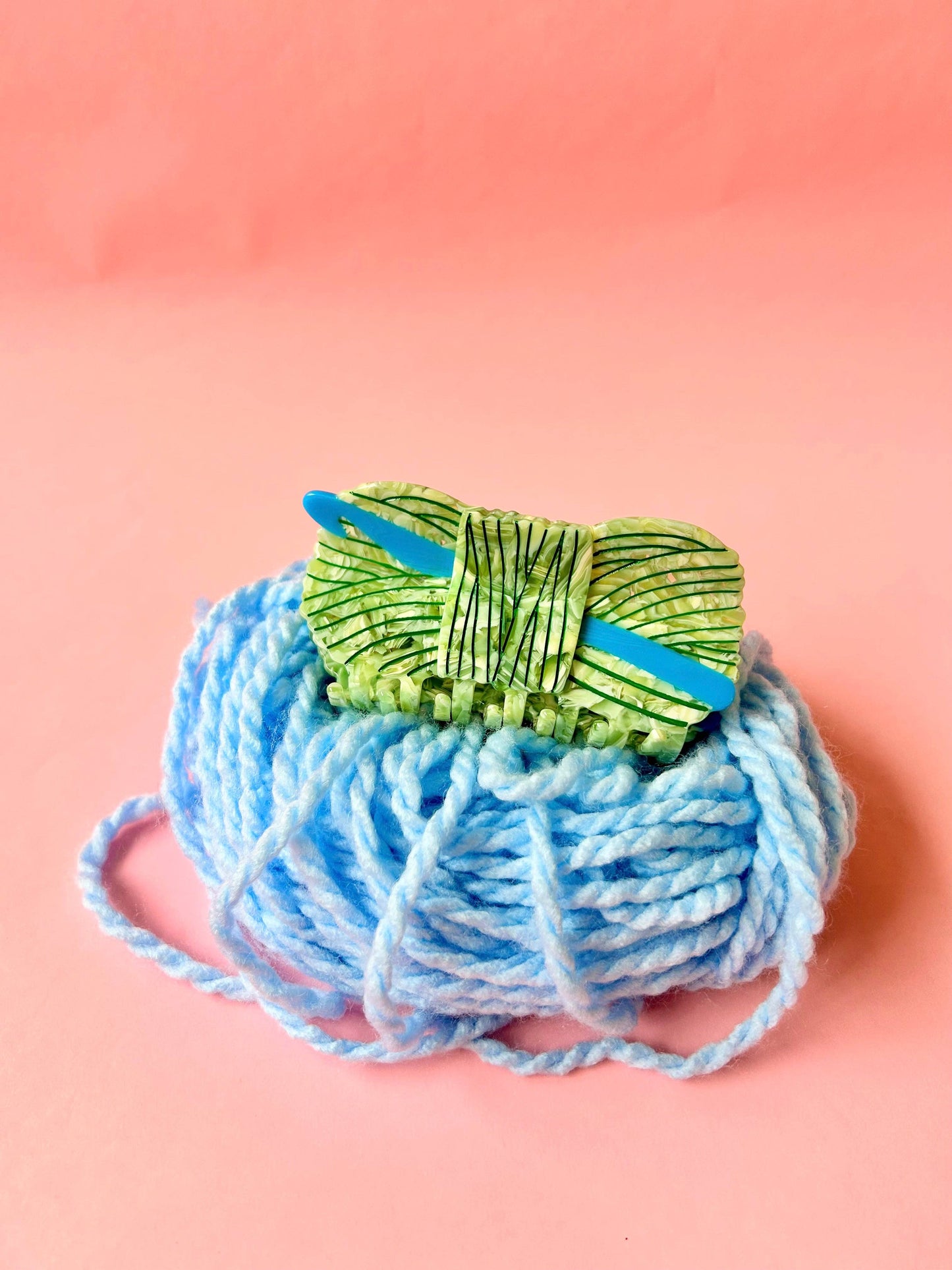 Crochet Yarn Hair Claw