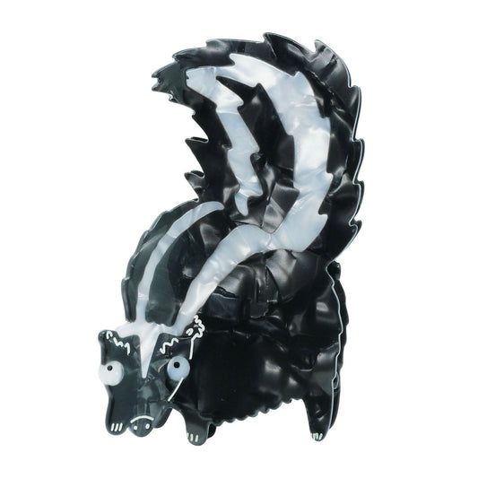 Glamorous Skunk Claw Clip