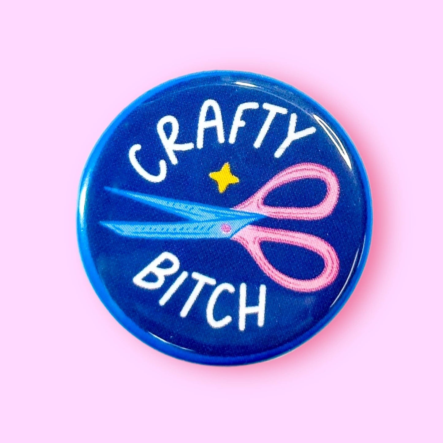 Crafty Bitch Button