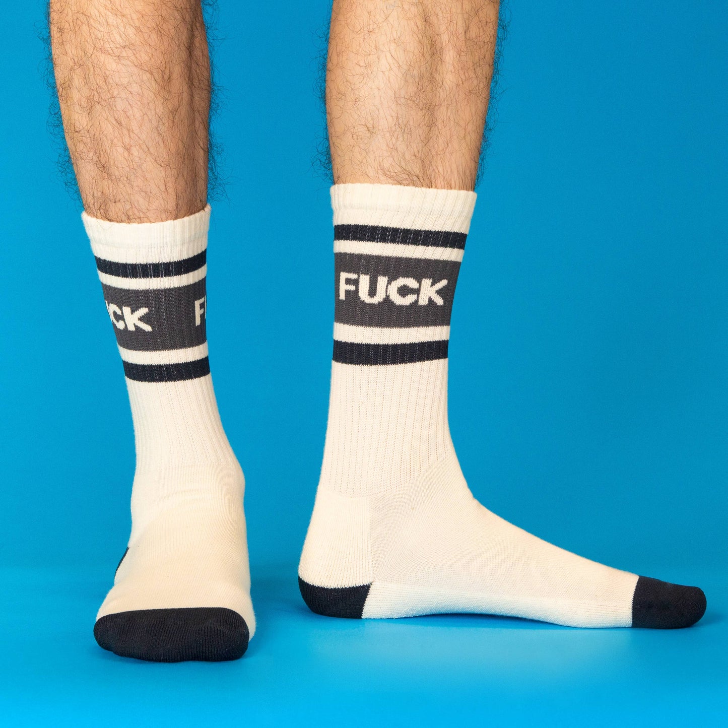 Fuck Retro Crew Socks