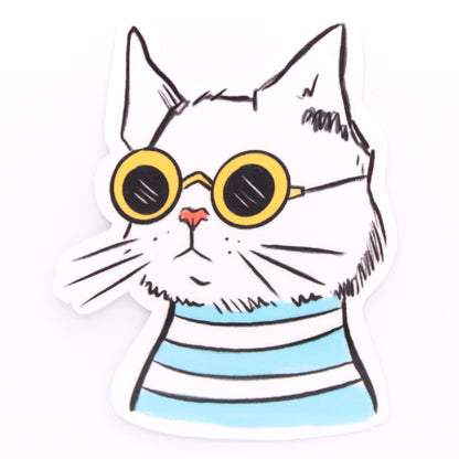 Cool Cat Sticker