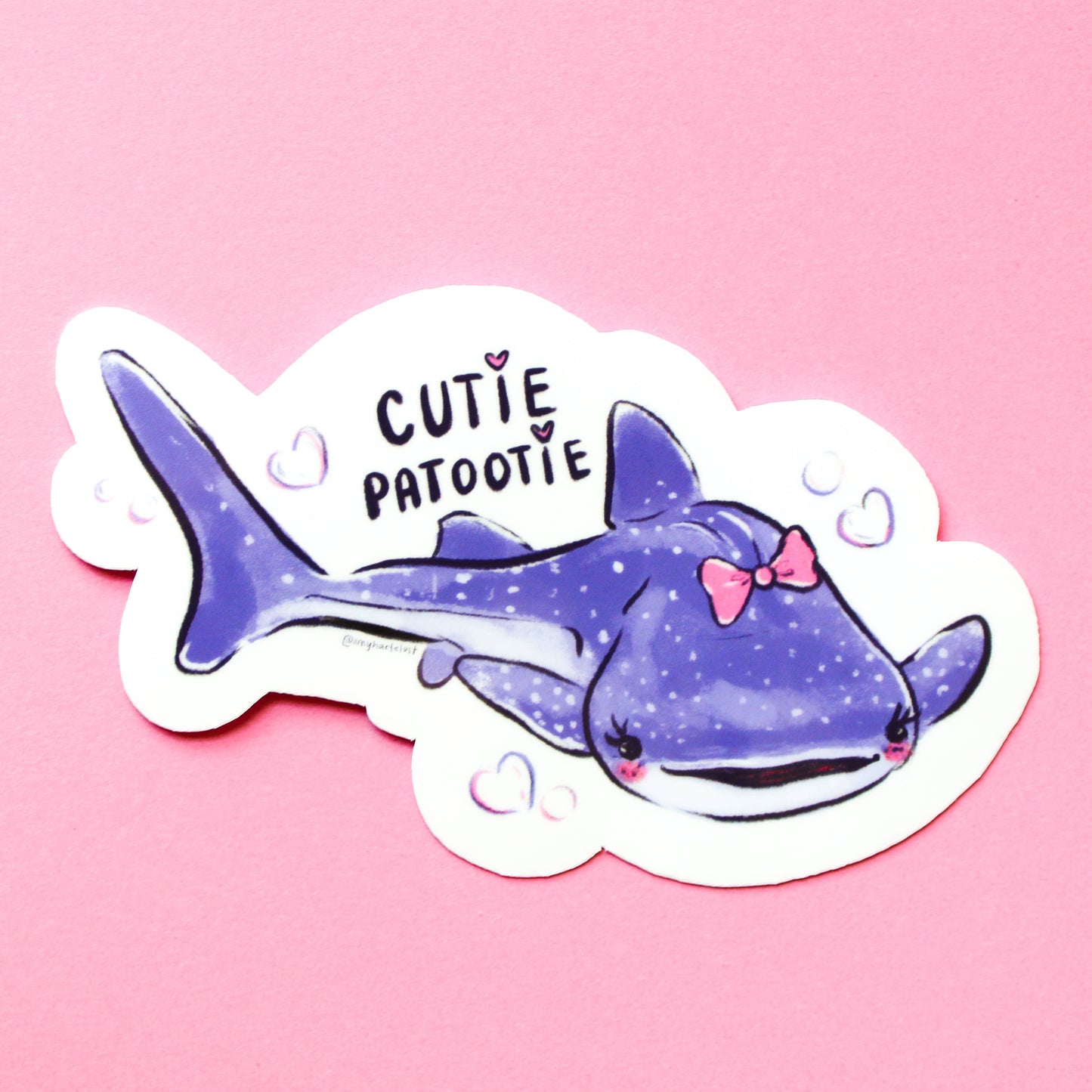 Cutie Whale Shark Sticker