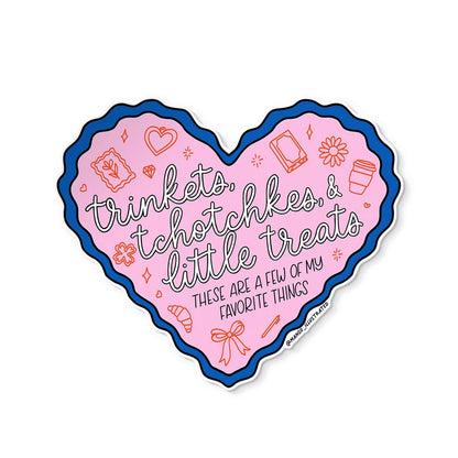 Trinkets, Tchotchkes, and Little Treats Heart Sticker