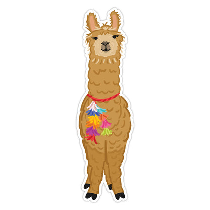 Llama Die Cut Bookmark