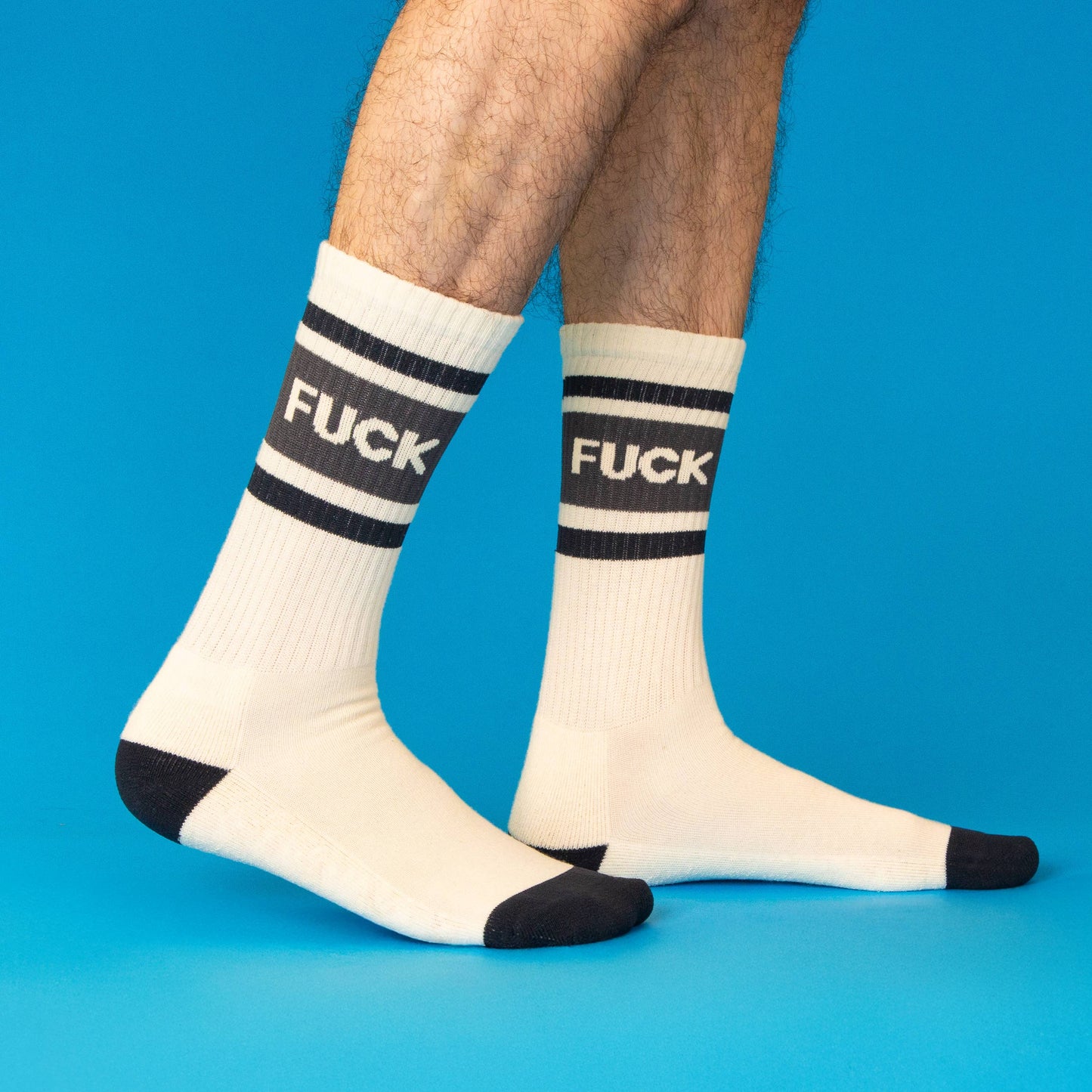 Fuck Retro Crew Socks
