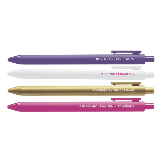 Feminist Agenda Pen Set